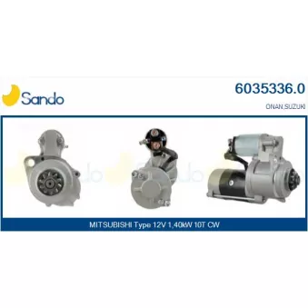 Démarreur SANDO 6035336.0