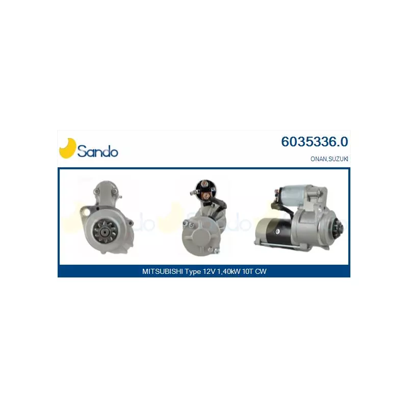 Démarreur SANDO 6035336.0