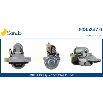 Démarreur SANDO 6035347.0