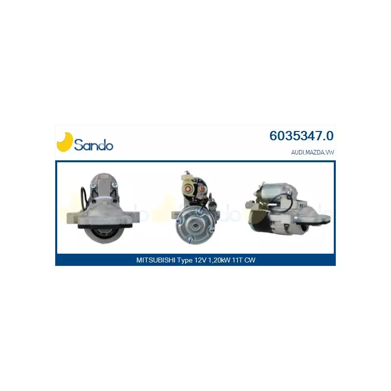 Démarreur SANDO 6035347.0