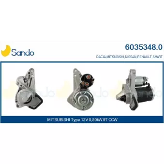 Démarreur SANDO 6035348.0