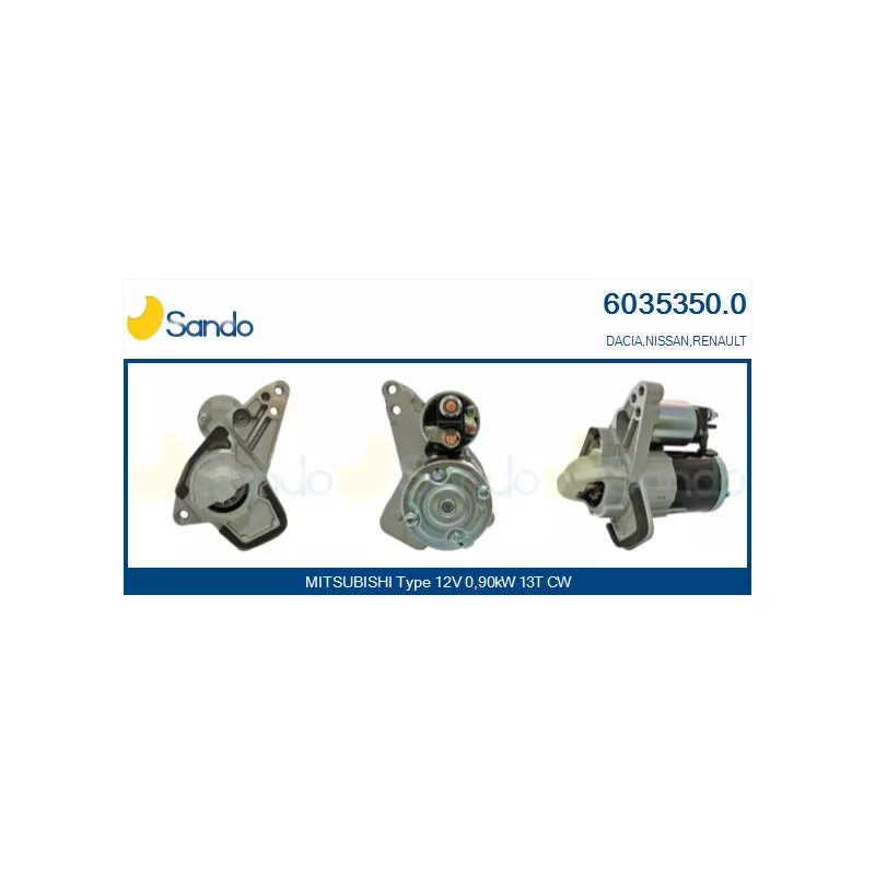 Démarreur SANDO 6035350.0