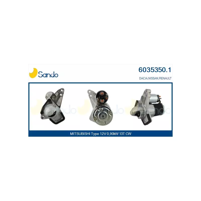 Démarreur SANDO 6035350.1