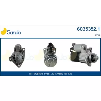 Démarreur SANDO 6035352.1
