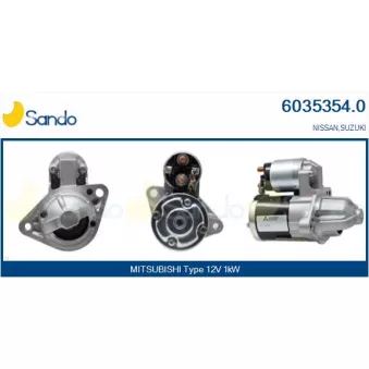 Démarreur SANDO 6035354.0