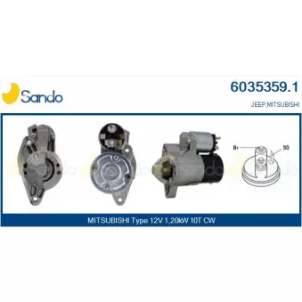 Démarreur SANDO 6035359.1