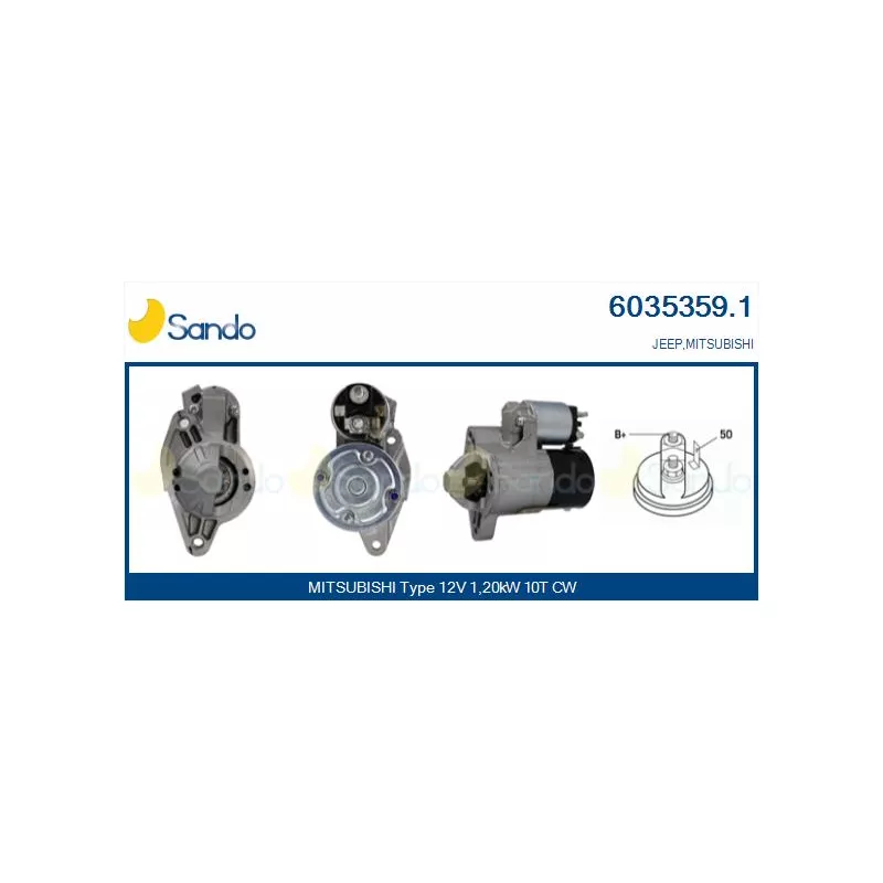 Démarreur SANDO 6035359.1
