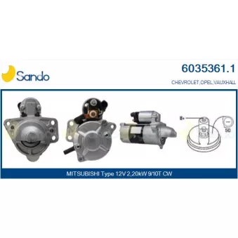 Démarreur SANDO 6035361.1