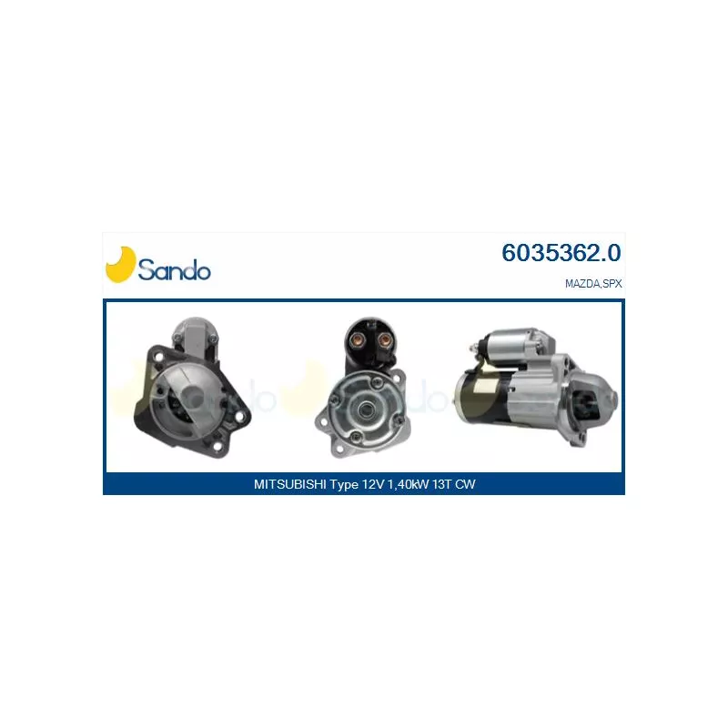 Démarreur SANDO 6035362.0