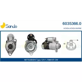 Démarreur SANDO 6035366.0