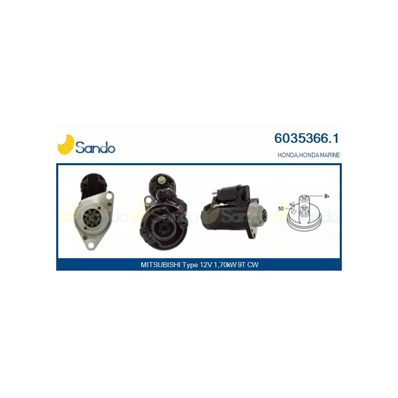 Démarreur SANDO 6035366.1