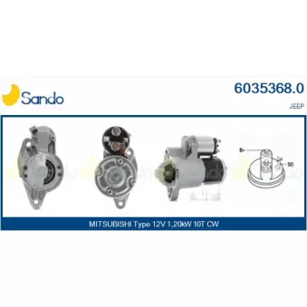 Démarreur SANDO 6035368.0