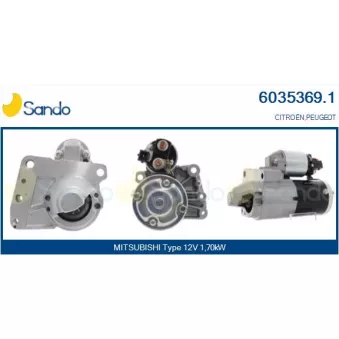 Démarreur SANDO 6035369.1