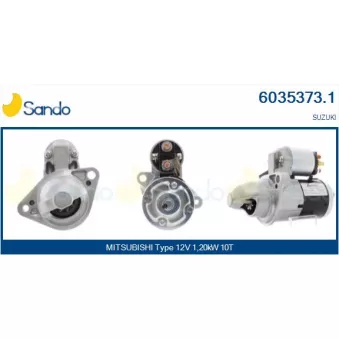 Démarreur SANDO 6035373.1