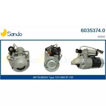 Démarreur SANDO 6035374.0