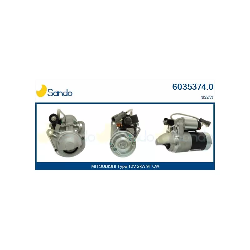 Démarreur SANDO 6035374.0