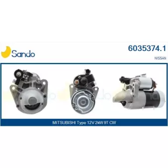 Démarreur SANDO 6035374.1