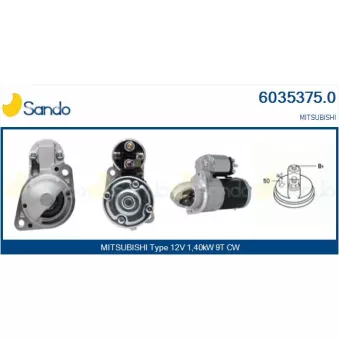 Démarreur SANDO 6035375.0