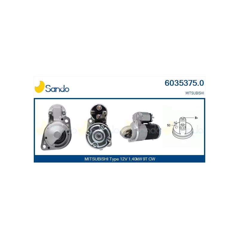 Démarreur SANDO 6035375.0