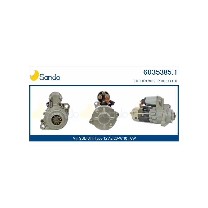 Démarreur SANDO 6035385.1