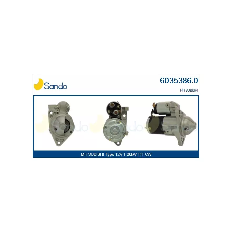 Démarreur SANDO 6035386.0