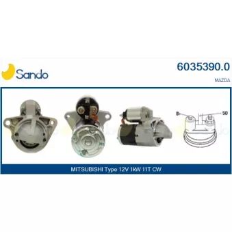 Démarreur SANDO 6035390.0