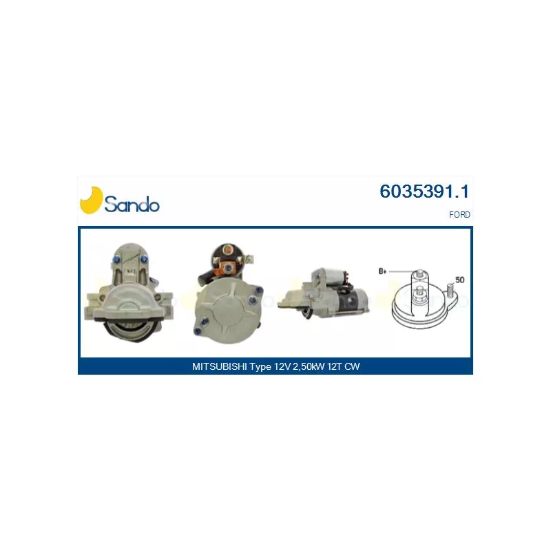 Démarreur SANDO 6035391.1
