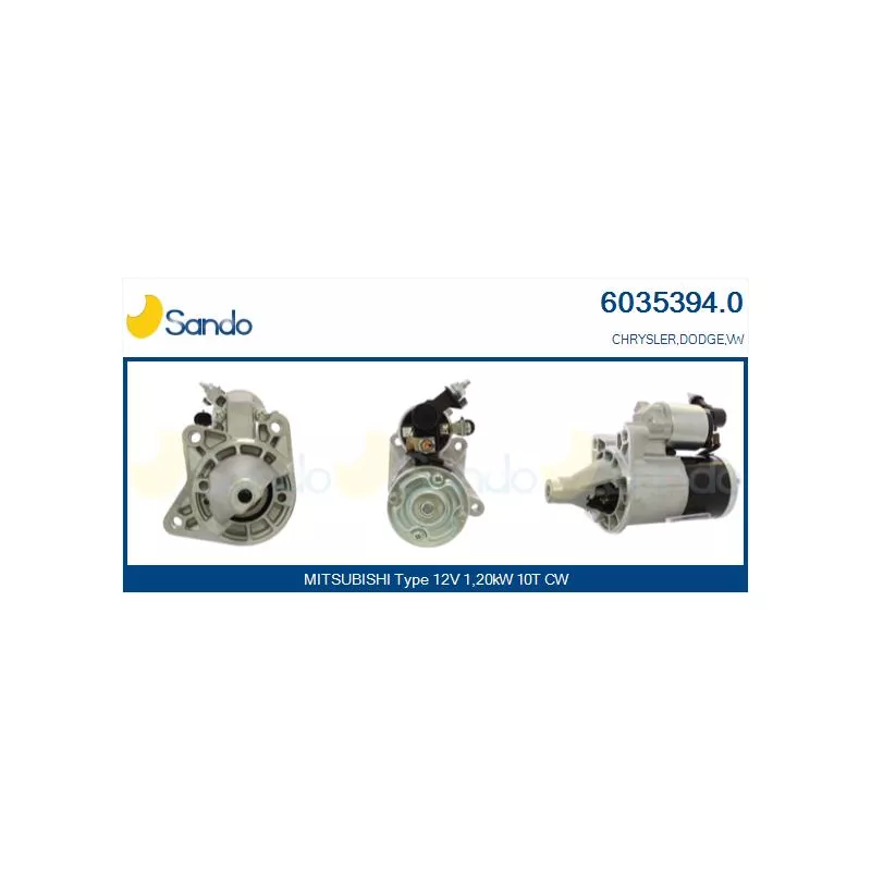 Démarreur SANDO 6035394.0
