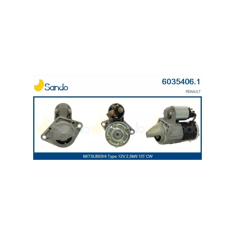 Démarreur SANDO 6035406.1