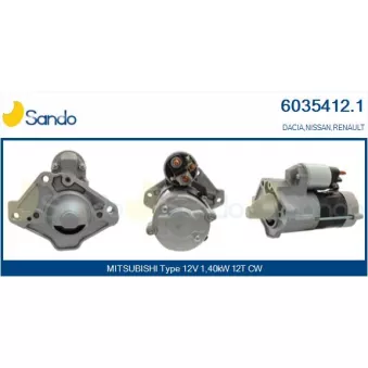 Démarreur SANDO 6035412.1