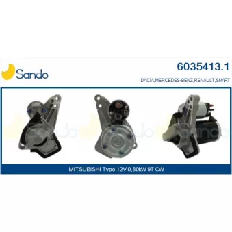 Démarreur SANDO 6035413.1