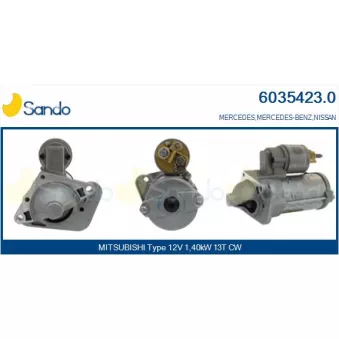 Démarreur SANDO 6035423.0