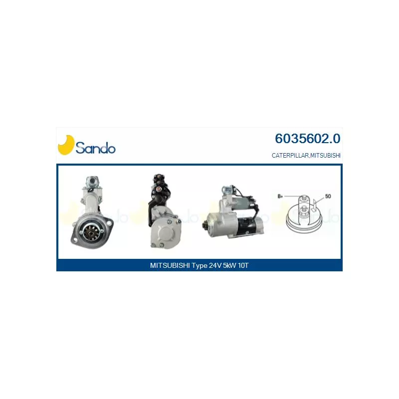 Démarreur SANDO 6035602.0