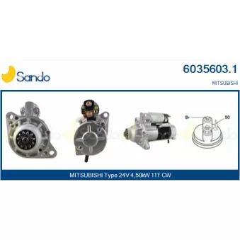 Démarreur SANDO 6035603.1