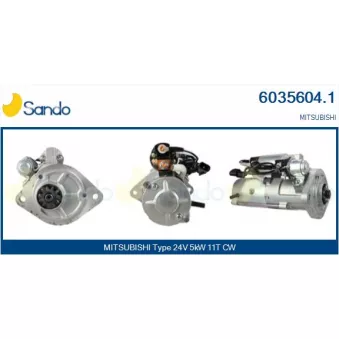 Démarreur SANDO 6035604.1