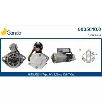 Démarreur SANDO 6035610.0
