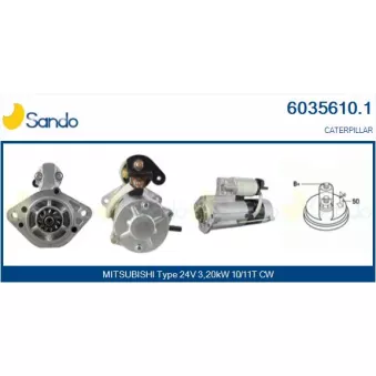 Démarreur SANDO 6035610.1
