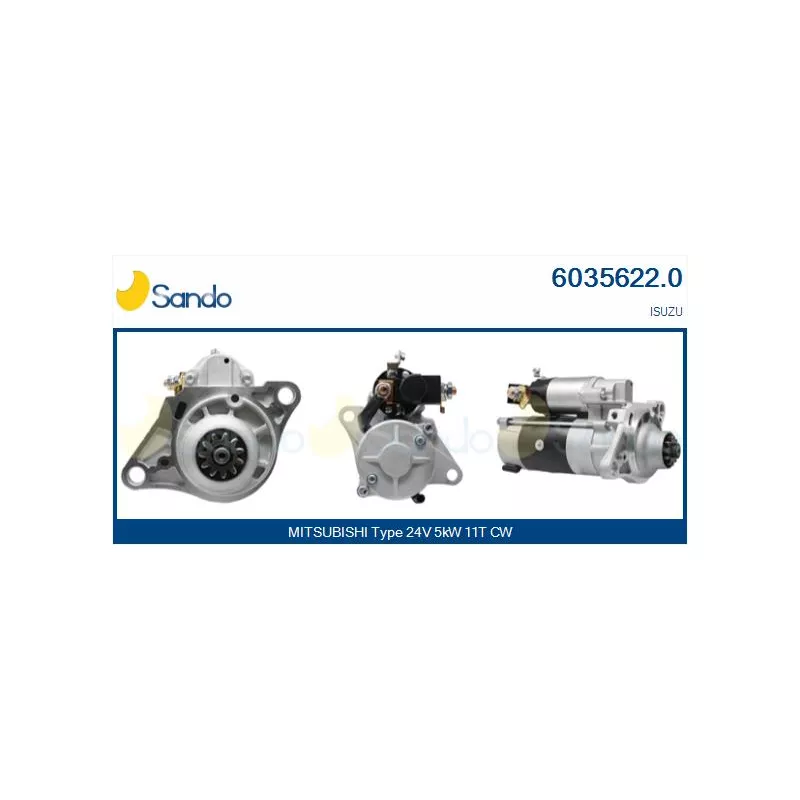 Démarreur SANDO 6035622.0
