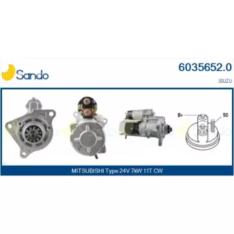 Démarreur SANDO 6035652.0