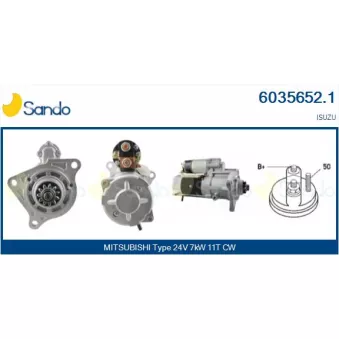 Démarreur SANDO 6035652.1