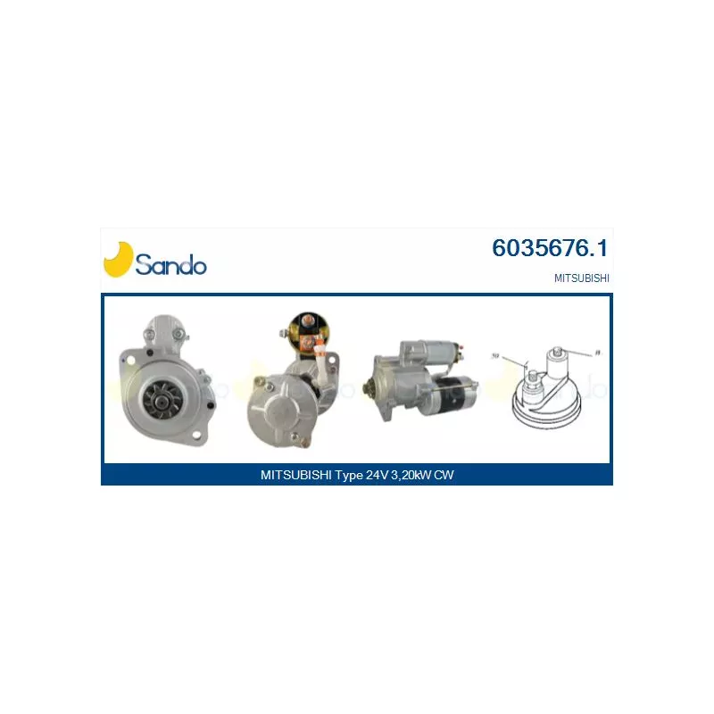 Démarreur SANDO 6035676.1