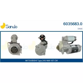 Démarreur SANDO 6035683.0