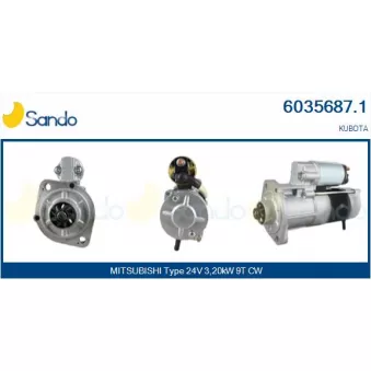 Démarreur SANDO 6035687.1