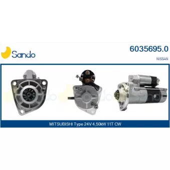 Démarreur SANDO 6035695.0