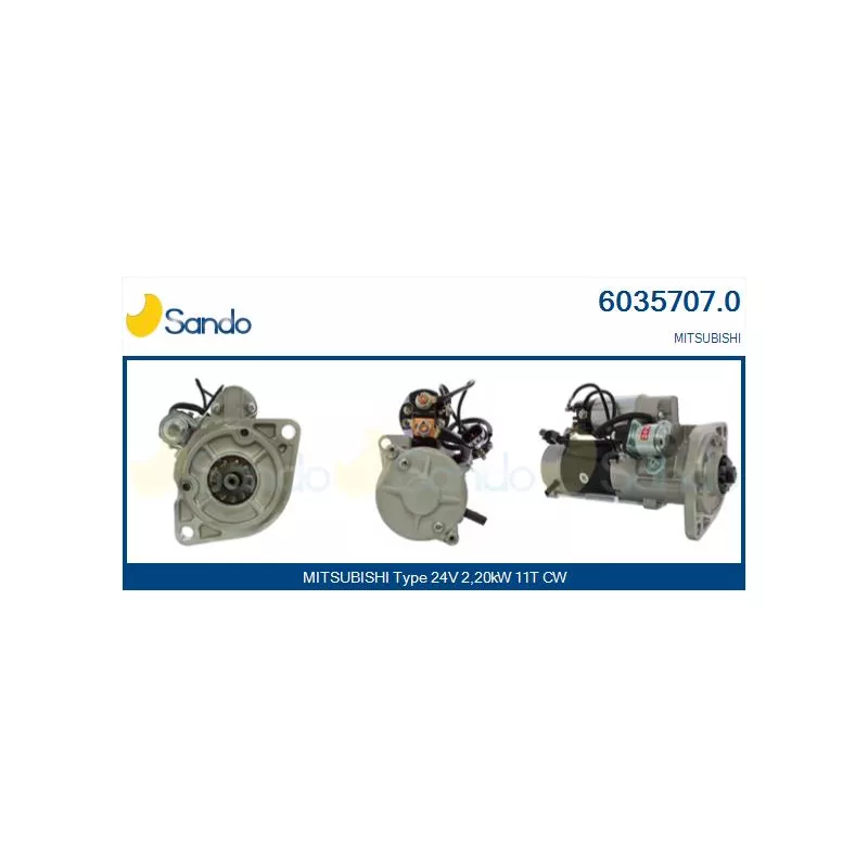 Démarreur SANDO 6035707.0