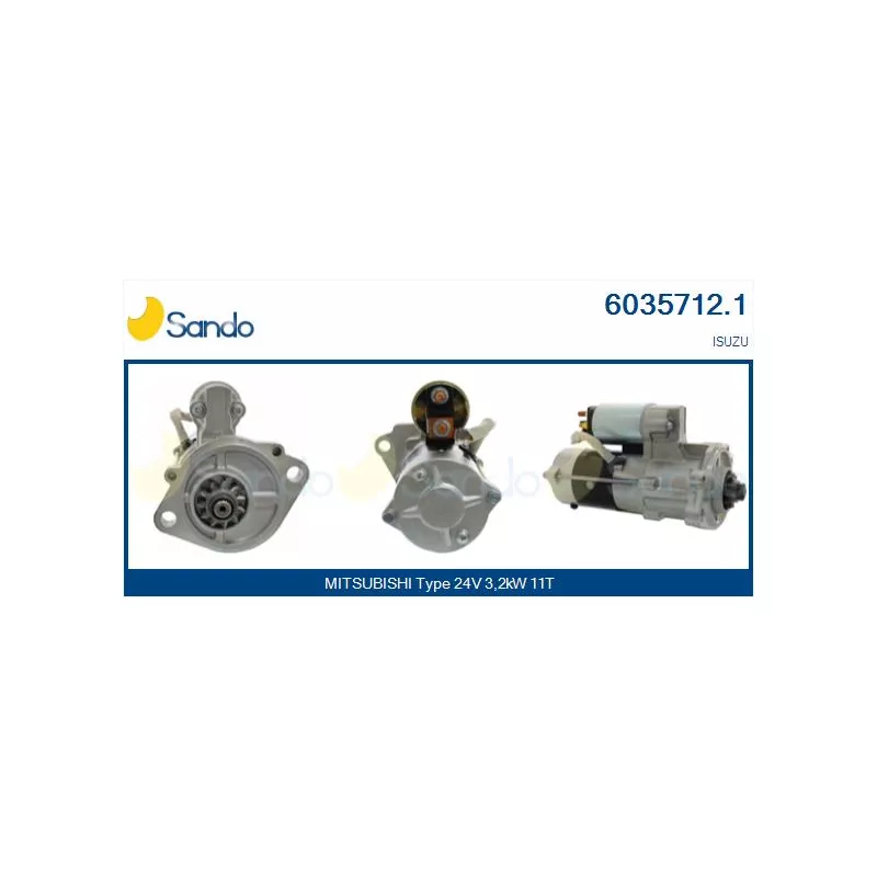 Démarreur SANDO 6035712.1