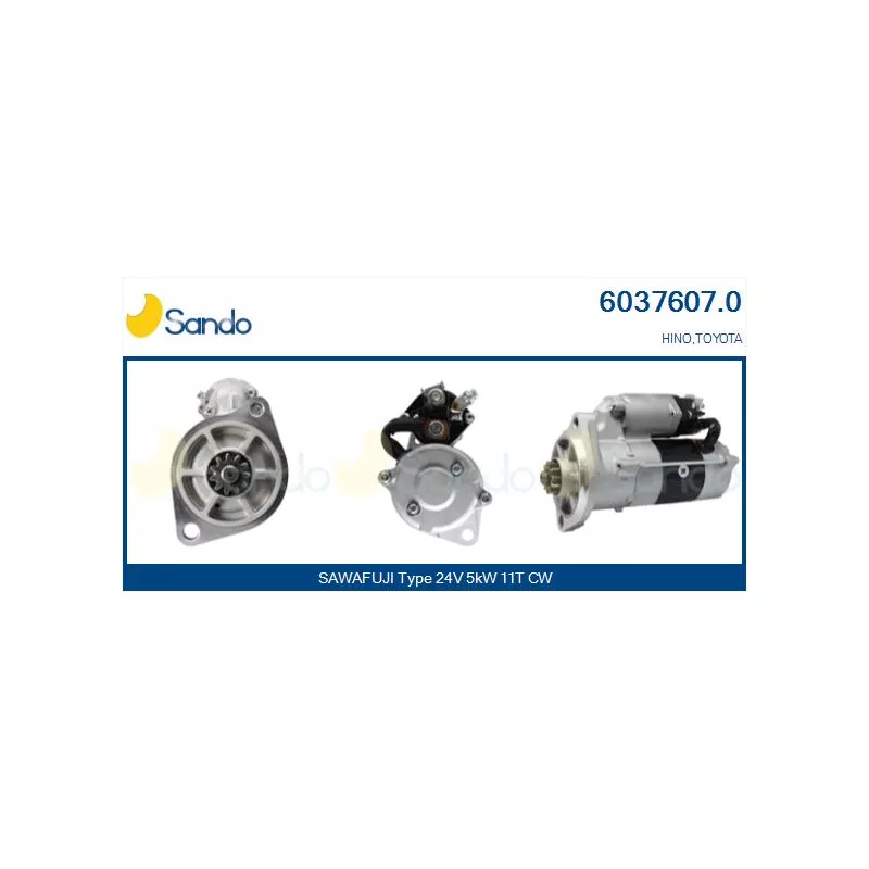 Démarreur SANDO 6037607.0