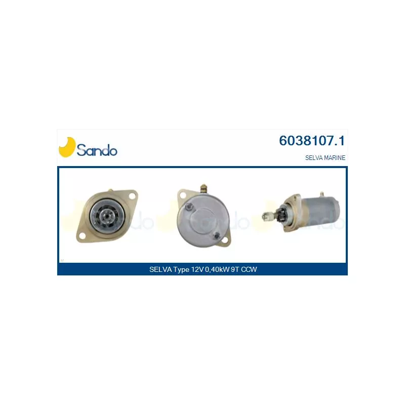 Démarreur SANDO 6038107.1