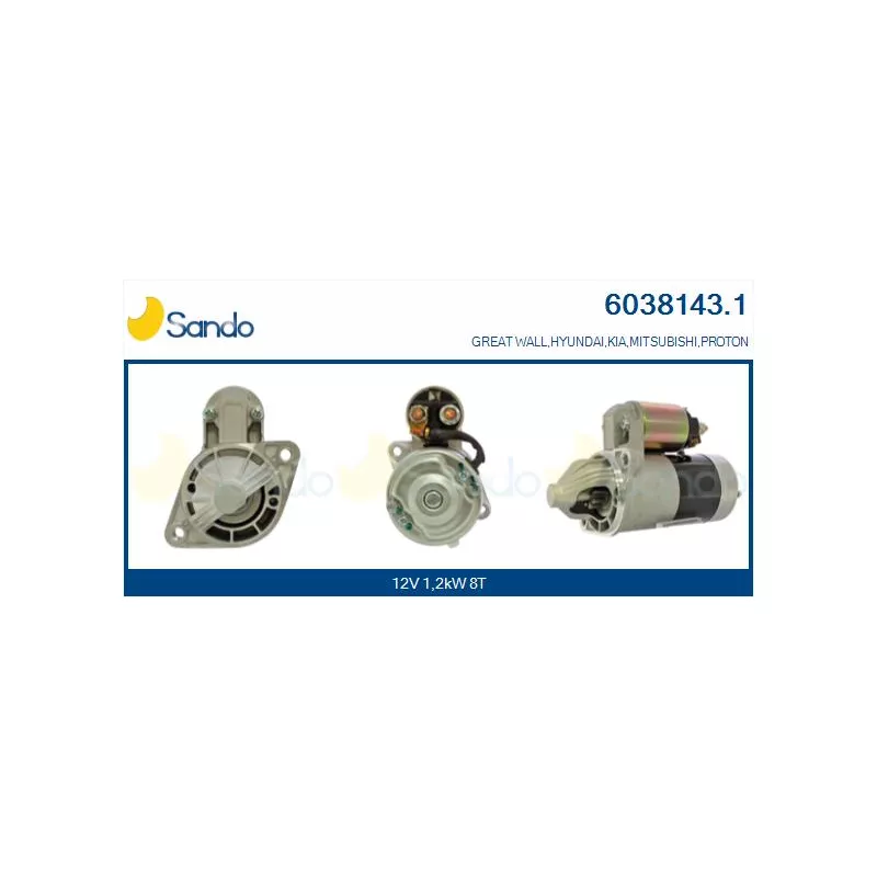 Démarreur SANDO 6038143.1