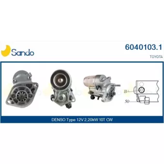 Démarreur SANDO 6040103.1